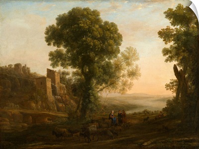 Landscape With Peasants Returning With Their Herds, C1637
