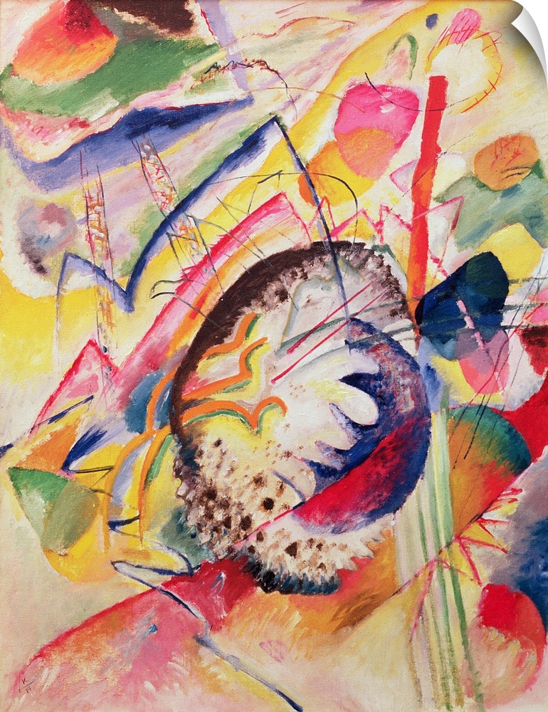 Large Study, 1914 by Kandinsky, Wassily (1866-1944)