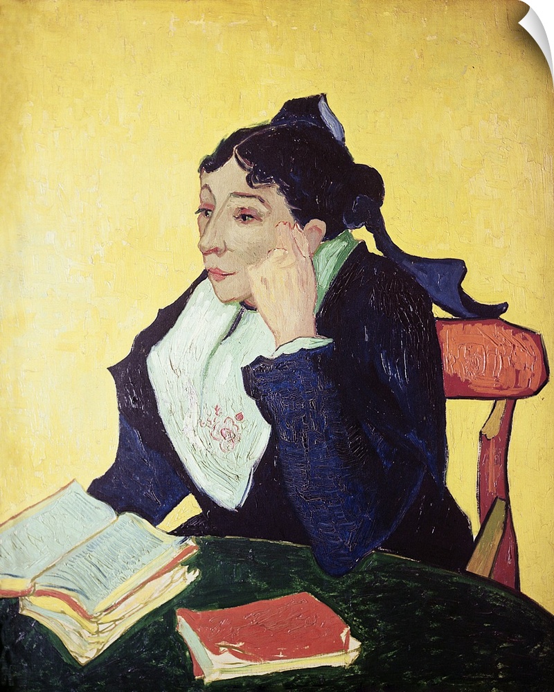 XIR47740 L'Arlesienne (Madame Ginoux) 1888 (oil on canvas)  by Gogh, Vincent van (1853-90); 90x72.5 cm; Metropolitan Museu...