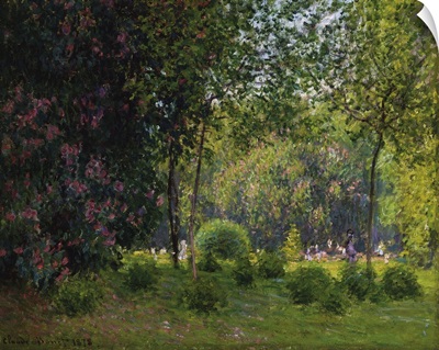Le Parc Monceau, 1878