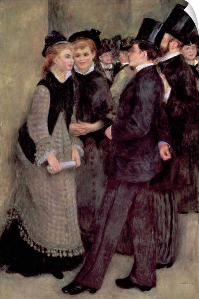 Foreground female is Nini Lopez Riviere is fground man and friend of Renoir