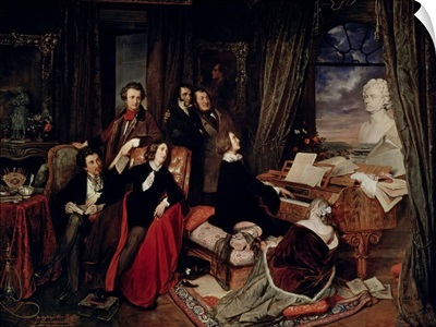 Liszt at the Piano, 1840