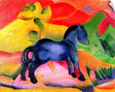 Little Blue Horse, 1912