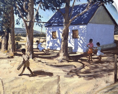 Little white house, Karoo, South Africa