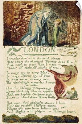 'London', plate 38 from 'Songs of Experience', 1794
