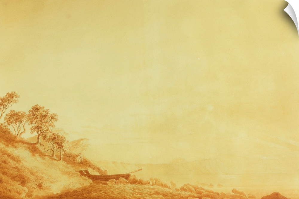 Looking towards Arkona at sunrise, 1801