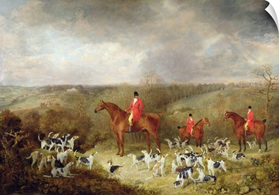 Lord Glamis and his Staghounds, 1823