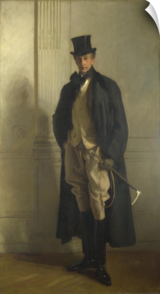 Lord Ribblesdale, 1902, oil on canvas.  By John Singer Sargent (1856-1925).