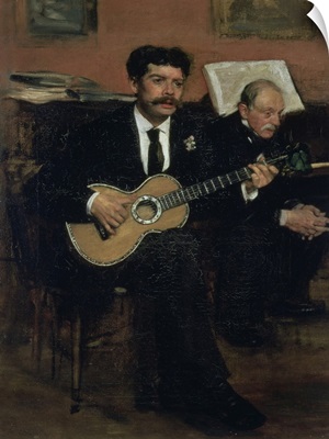 Lorenzo Pagans, Spanish Tenor, And Auguste Degas, The Artist's Father, C.1871-72
