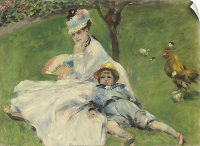 Madame Monet and Her Son, 1874