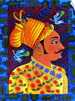 Maharaja With Blue Birds, 2011