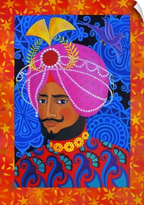 Maharaja With Pink Turban, 2012
