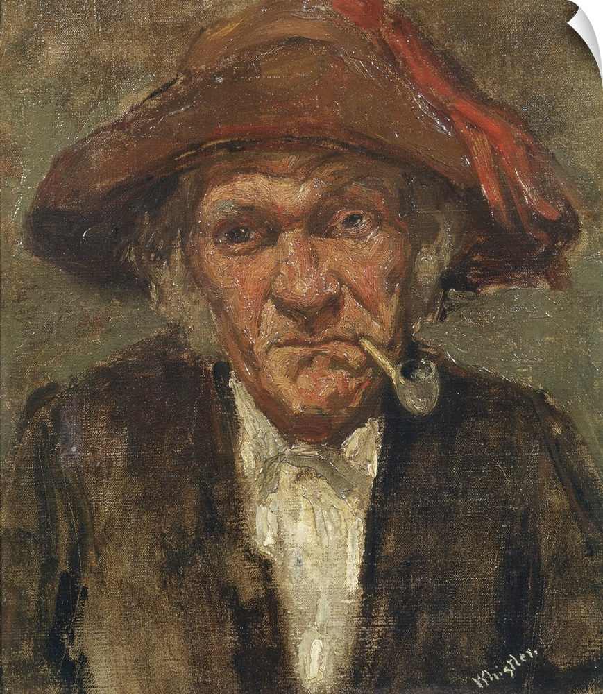Originally oil on canvas. By Whistler, James Abbott McNeill (1834-1903).