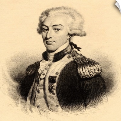 Marie Joseph Paul Yves Roch Gilbert du Motier (1757-1834) Marquis de Lafayette
