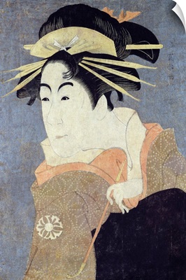 Matsumoto Yonesaburo in the role of the courtesan Kewaizaka No Shosho