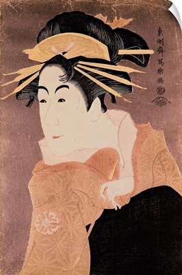 Matsumoto Yonesaburo in the role of the courtesan Kewaizaka No Shosho (Shinobu)