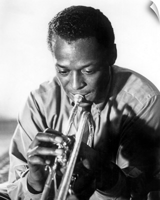 Miles Davis (1926-1991) American Jazz Trumpet Player, 1959