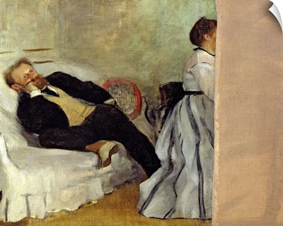 Monsieur and Madame Edouard Manet, 1868 69