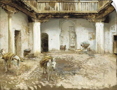 Moorish Courtyard, 1913