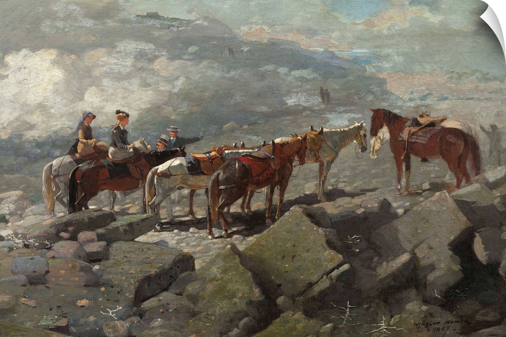 Mount Washington, 1869, oil on canvas.