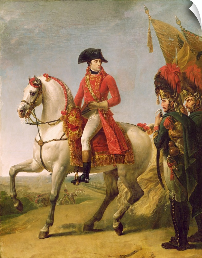 Napoleon, Premier Consul, Passe en revue les soldats;