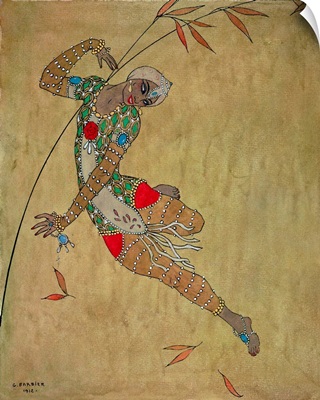 Nijinsky in 'Le Festin/L'Oiseau d'Or', 1912