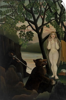 Nude And Bear, 1901