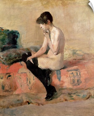 Nude Woman Seated on a Divan, 1881