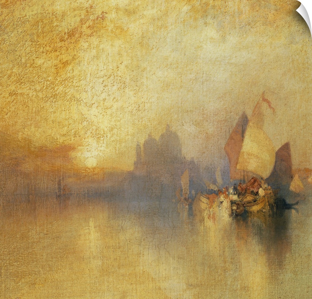 CH377863 Opalescent Venice (oil on canvas) by Moran, Thomas (1837-1926); Private Collection; Photo .... Christie's Images;...