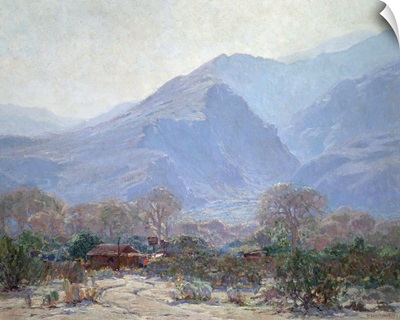 Palm Springs Landscape with Shack, 1925