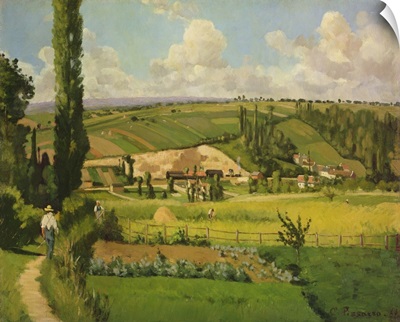 Paysage aux Patis, Pointoise, 1868