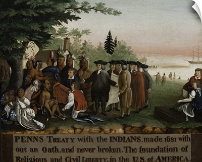 Penn's Treaty With The Indians, 1840-45