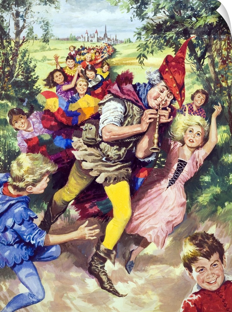 The Pied Piper of Hamelin.