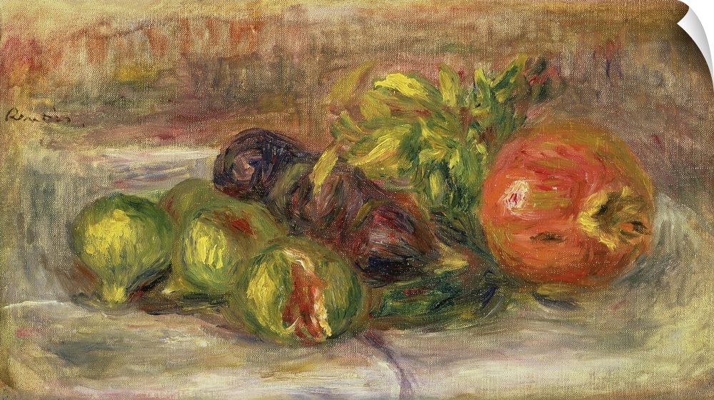 Pomegranates And Figs, 1917 (Originally oil on canvas)