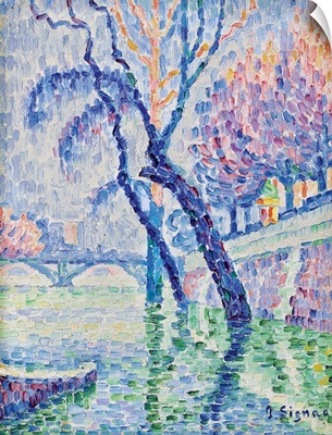 Pont Des Arts, Inondation, 1930
