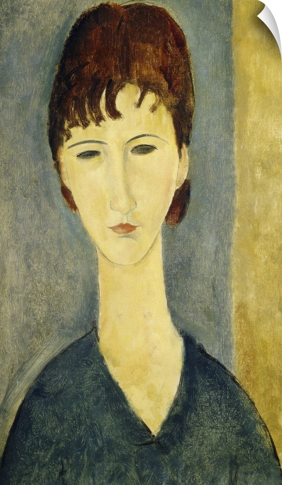 Amedeo Modigliani, Italy, 1884-1920.Portrait of a Young Woman, c.1918.Oil on canvas, 61 x 37 cm.Gift of Tekla and Simon Bo...