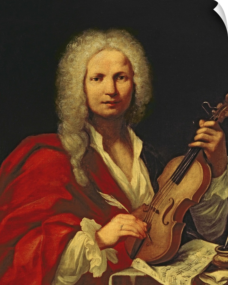 one of the only three known portraits of Antonio Lucio Vivaldi (1678-1741) (see also 135253 and 485165)