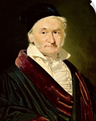Portrait of Carl Friedrich Gauss, 1840
