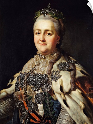 Portrait of Catherine II (1729-96) of Russia