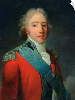 Portrait of Charles of France, Count of Artois, future Charles X King of France