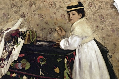 Portrait of Hortense Valpincon as a Child, 1869