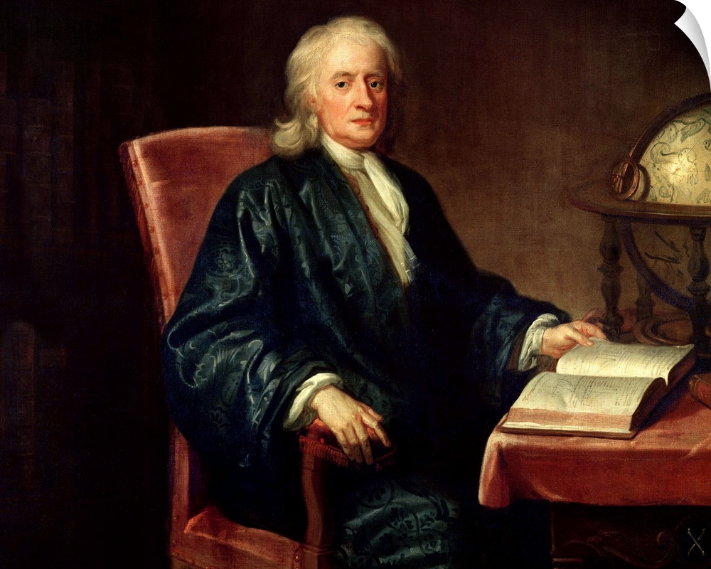 Portrait of Isaac Newton (1642-1727), c.1726