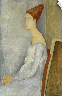 Portrait Of Jeanne Hebuterne, 1918