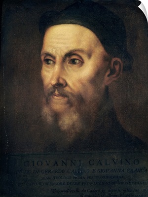 Portrait of John Calvin (1509-64)