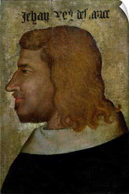 Portrait of John II,'the Good' (1319-64) King of France