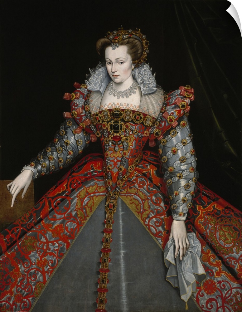 Portrait Of Louise De Lorraine (Originally oil on canvas)