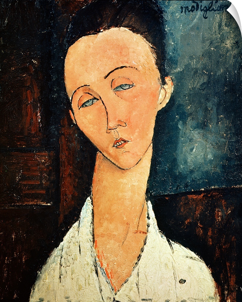 Portrait of Lunia Czechowska, 1918