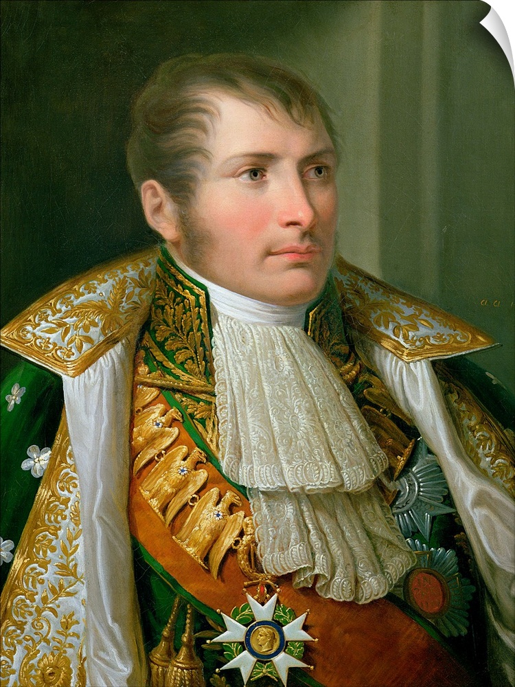 Portrait of Prince Eugene de Beauharnais Viceroy of Italy and Duke of Leucht