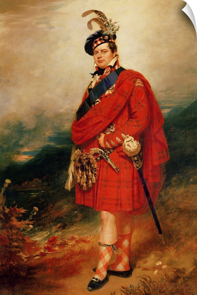 Portrait of the Duke of Sussex, Prince Augustus Frederick (1773-1843). Earl of Inverness, Son of George III