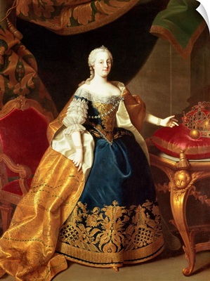 Portrait of the Empress Maria Theresa of Austria